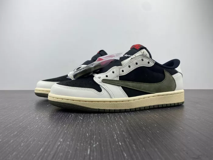 Travis Scott x Air Jordan 1 Low OG WMNS Olive DZ4137-106 0113