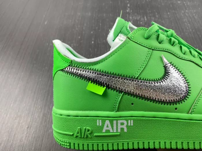 Cheap Nike Air Force 1 Low Off-White Light Green Spark DX1419-300 0119