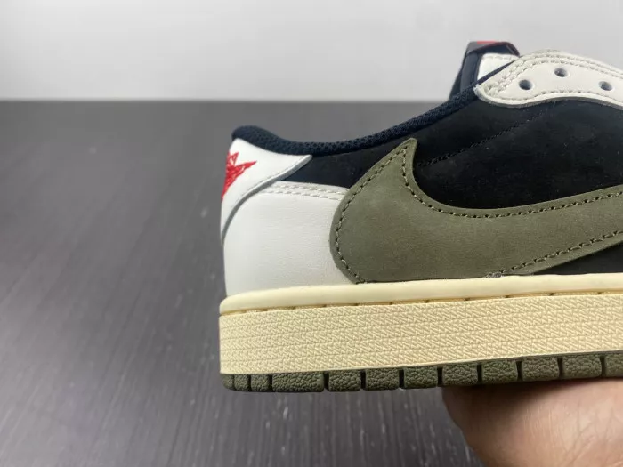 Rep Travis Scott x Air Jordan 1 Low OG WMNS Olive DZ4137-106 0113