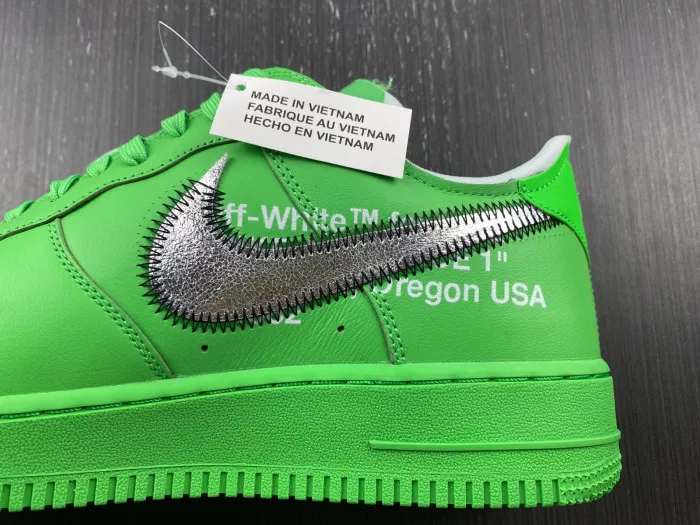 Cheap Nike Air Force 1 Low Off-White Light Green Spark DX1419-300 0119