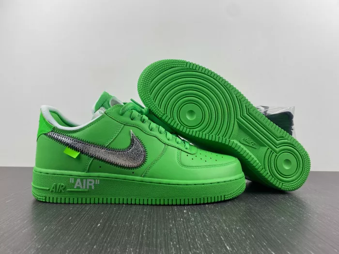 Cheap Nike Air Force 1 Low Off-White Light Green Spark DX1419-300 0119