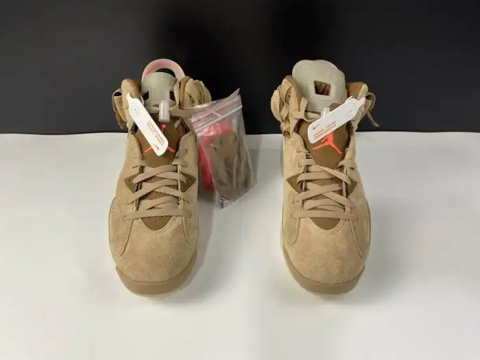 Cheap Air Jordan 6 Retro Travis Scott British Khaki DH0690-200 0126