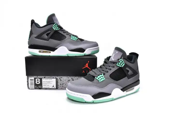 Cheap Air Jordan 4 Retro Green Glow 308497-033 0126