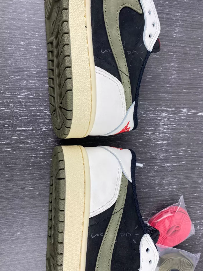 Rep Travis Scott x Air Jordan 1 Low OG WMNS Olive DZ4137-106 0113