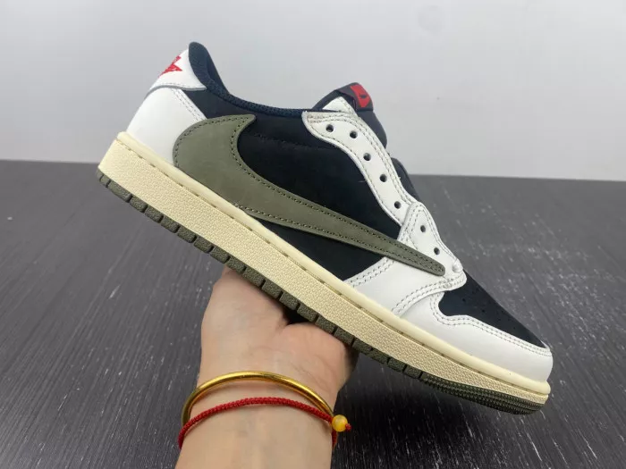 Rep Travis Scott x Air Jordan 1 Low OG WMNS Olive DZ4137-106 0113