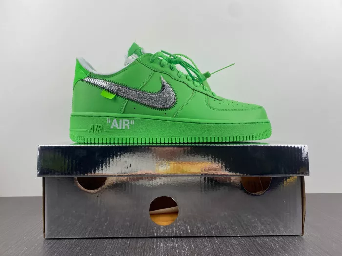 Cheap Nike Air Force 1 Low Off-White Light Green Spark DX1419-300 0119