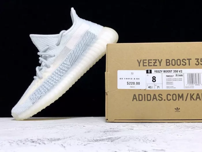 Cheap Adidas Yeezy Boost 350 V2 Cloud White Reflective FW5317 0113