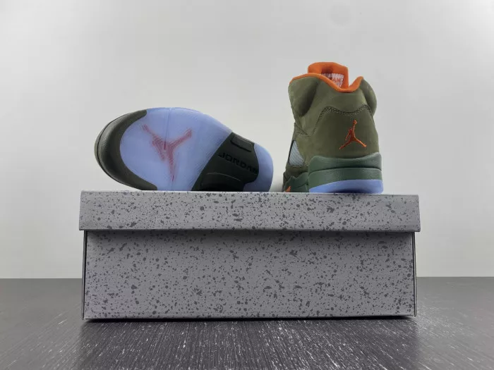 Rep Air Jordan 5 Olive DD0587-308 0113