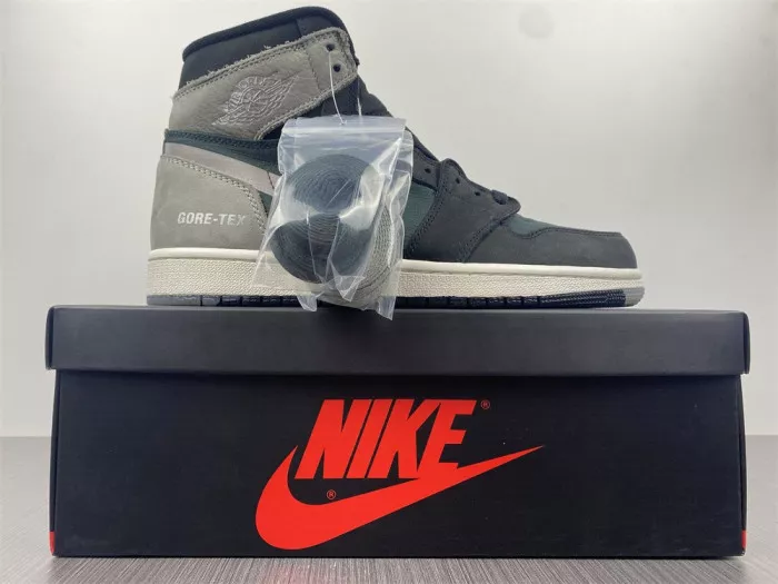 Rep Jordan 1 Retro High Element Gore-Tex Black Particle Grey DB2889-001 0113