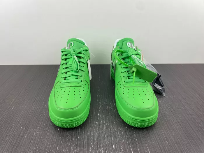 Cheap Nike Air Force 1 Low Off-White Light Green Spark DX1419-300 0119