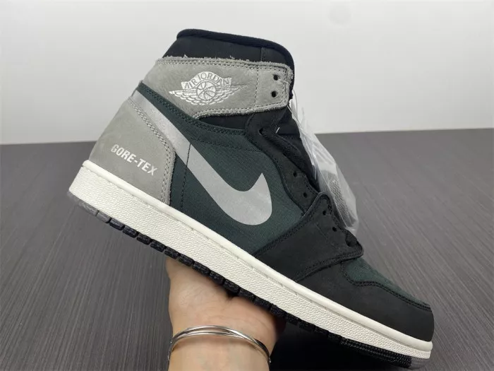 Rep Jordan 1 Retro High Element Gore-Tex Black Particle Grey DB2889-001 0113