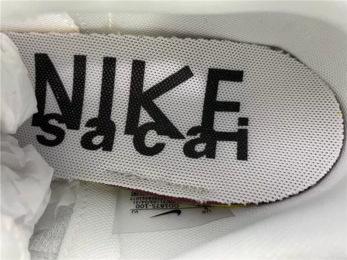 Cheap NIKE VAPORWAFFLE SACAI WHITE DD1875-100 0116