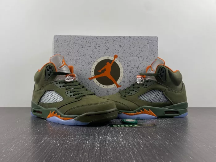 Rep Air Jordan 5 Olive DD0587-308 0113