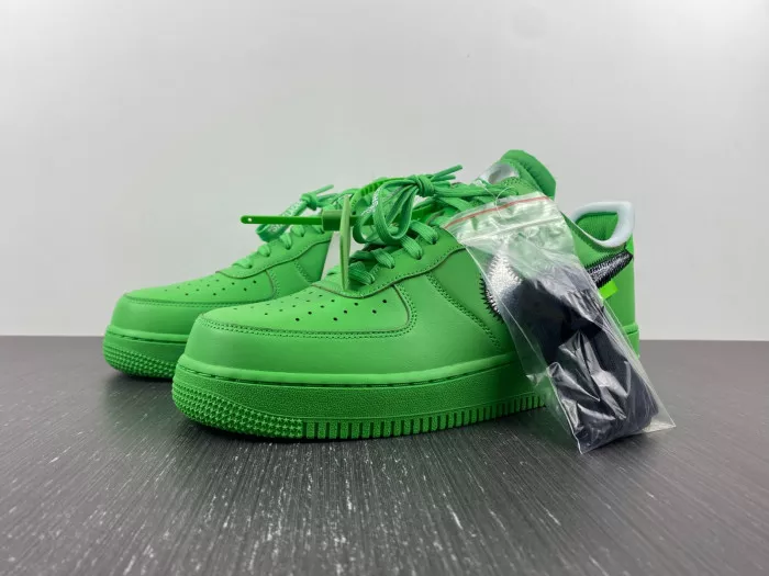 Cheap Nike Air Force 1 Low Off-White Light Green Spark DX1419-300 0119