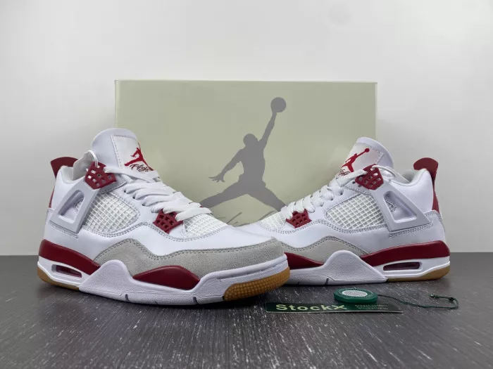 Cheap Jordan 4 Retro SB Pine Red DR5415-160 0113