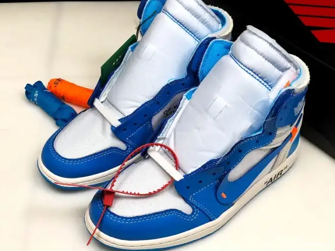 Rep 1 Off-White Jordan Powder AQ0818-148 UNC Blue Air 0224