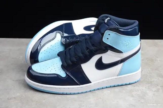 Rep CD0461-401 UNC Patent High Jordan 1 Air Retro OG 0223