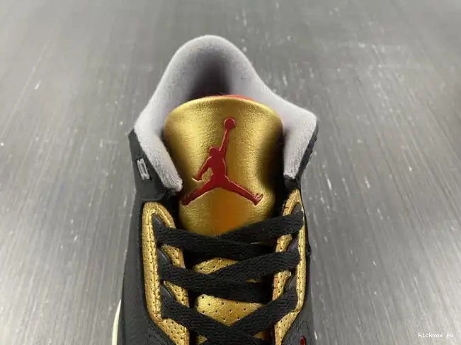 Rep Gold Black WMNS Air CK9246-067 3 Jordan 0217