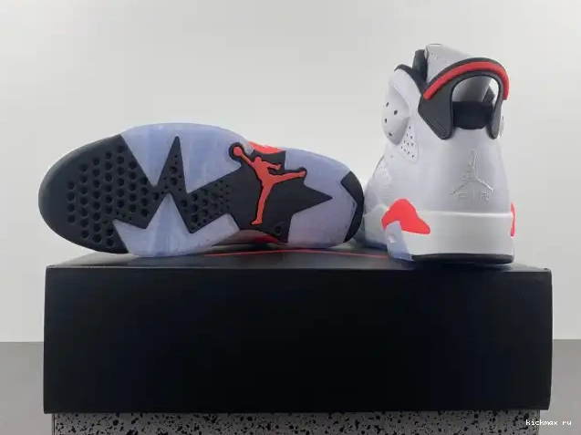 Cheap Infrared Jordan 384664-123 (2014) Retro 6 White 0227