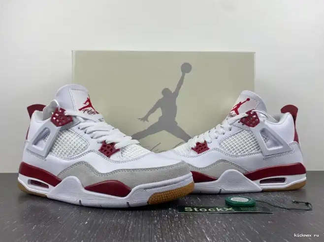 Rep SB Retro 4 Jordan Red Pine DR5415-160 0222