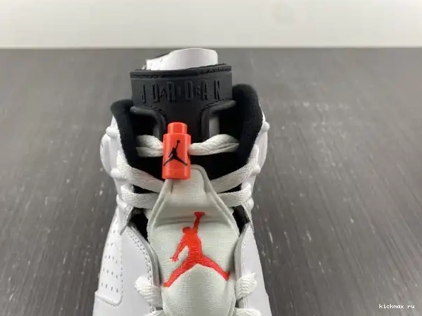 Cheap Infrared Jordan 384664-123 (2014) Retro 6 White 0227