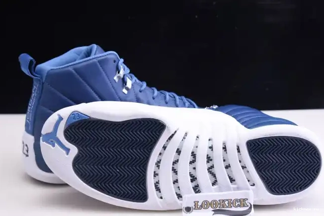 Cheap Air 12 Stone Jordan Retro Blue 130690-404 0223