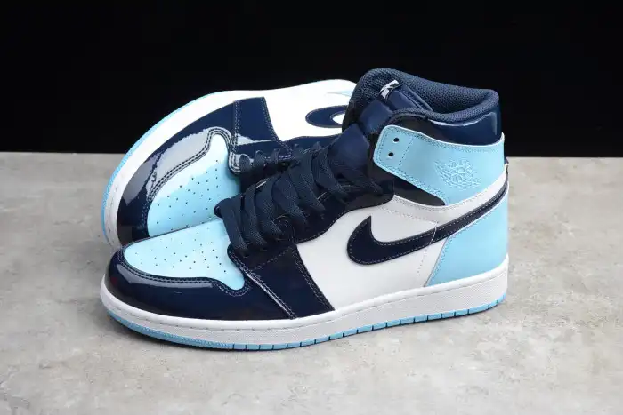 Rep Air Jordan 1 Retro High OG UNC Patent CD0461-401 0206