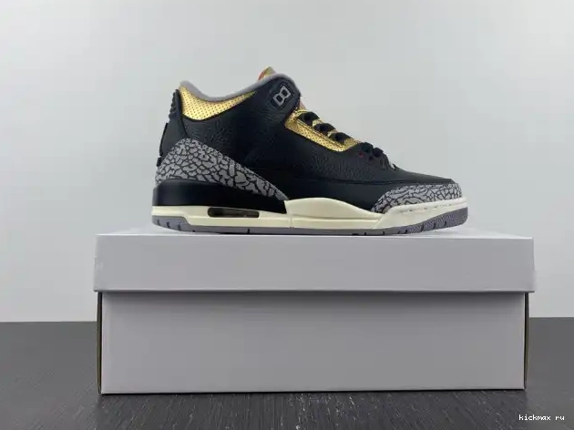 Rep Gold Black WMNS Air CK9246-067 3 Jordan 0217