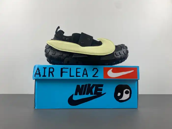 Rep Nike CPFM Air Flea 2 Cactus Plant Flea Market Black Alabaster DV7164-001 0203