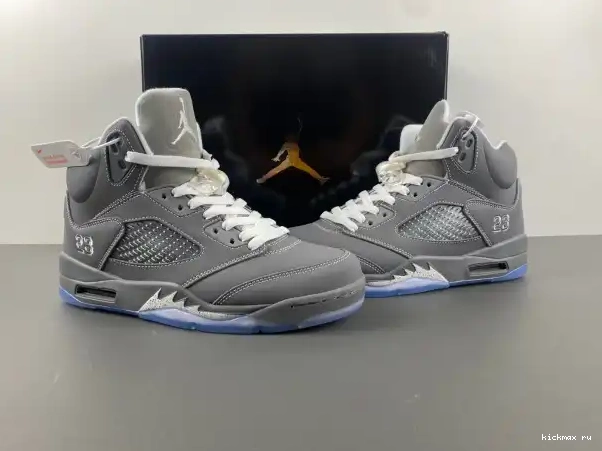 Rep 136027-005 5 Grey Air Jordan Retro Wolf 0224