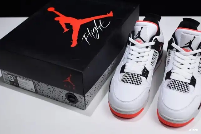 Cheap 308497-116 Hot Air Retro Jordan 4 Lava 0212