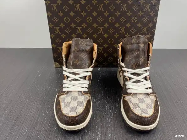 Cheap x Jordan OFF-WHITE 1 Air LV 0217