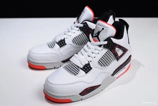 Cheap Lava Jordan 4 Retro 308497-116 Hot Air 0216