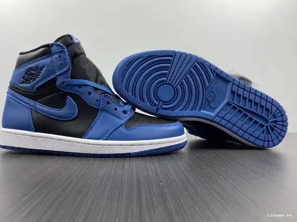 Rep 'Dark 555088-404 Marina Air High Jordan 1 OG Blue' Retro 0216