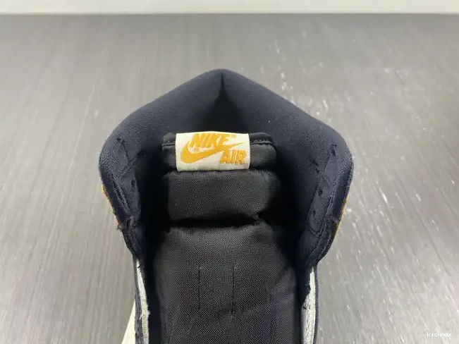 Rep High Jordan Air Yellow 1 Toe 555088-711 OG 0224