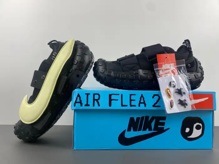 Rep Nike CPFM Air Flea 2 Cactus Plant Flea Market Black Alabaster DV7164-001 0203