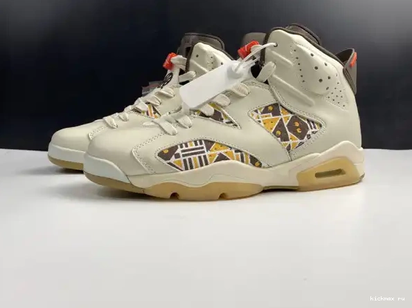 Rep Retro (2020) Brown Sail CZ4152-100 Quai54 Jordan 6 AIR 0217