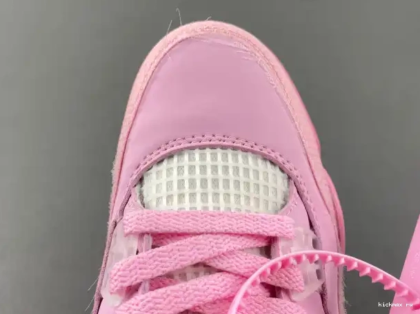 Cheap PINK OFF-WHITE 4 X JORDAN 0212