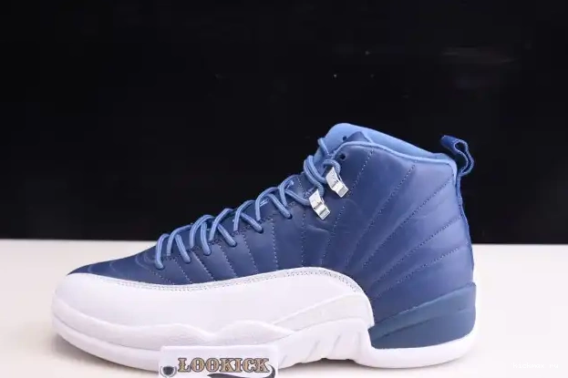 Cheap Air 12 Stone Jordan Retro Blue 130690-404 0223