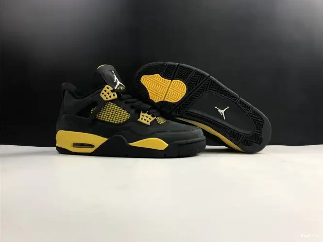 Rep Air Jordan 4 Thunder Retro 308497-008 0225