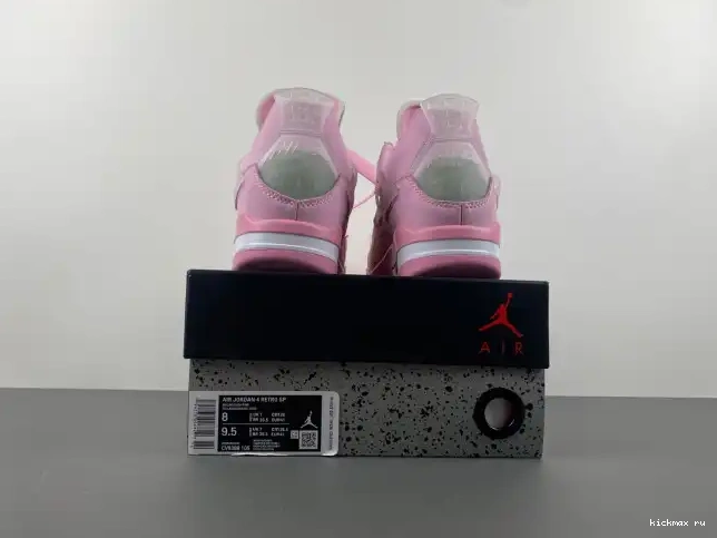 Cheap PINK OFF-WHITE 4 X JORDAN 0212