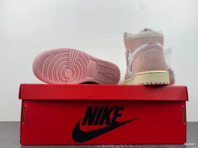 Rep OG (Women's) Washed FD2596-600 Jordan Air Pink High 1 Retro 0321