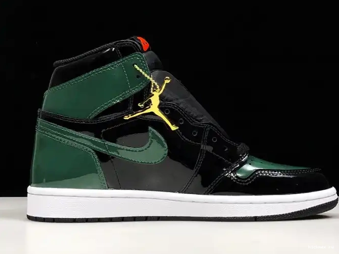 Rep 1 Team AV3905-038 Retro High Black Air x OG SoleFly Orange-Fir Jordan 0318