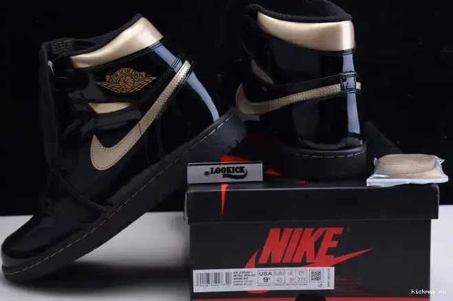 Cheap JORDAN 1 BLACK GOLD (2020) AIR METALLIC HIGH 555088-032 RETRO 0316