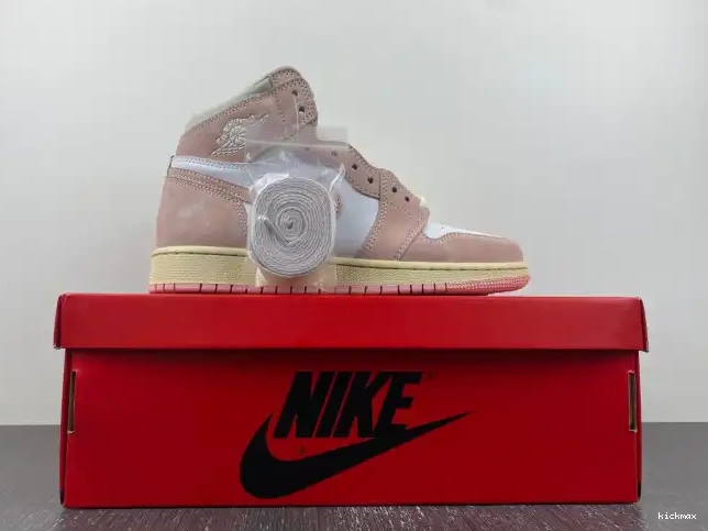 Rep OG (Women's) Washed FD2596-600 Jordan Air Pink High 1 Retro 0321
